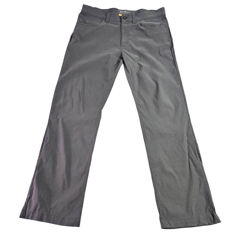 Eddie Bauer Travex Pants 36x32 Gray Outdoor Hiking‎ Performance Gorpcore Minimal